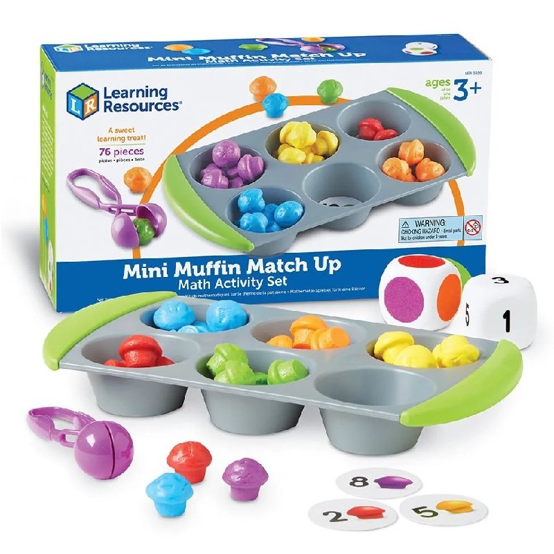 Learning Resources Matematická sada Mini Muffin