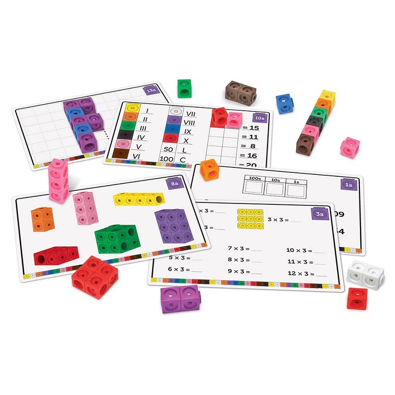 Learning Resources Matematické kocky s predlohami 6+