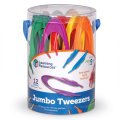 Learning Resources Maxi farebné pinzety, 12 ks