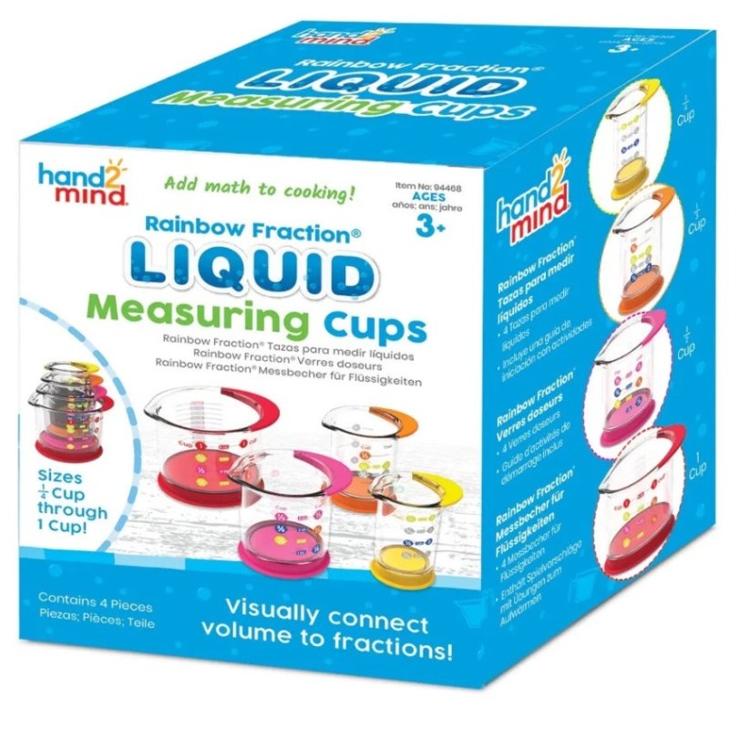 Learning Resources Odmerky na tekutiny, 4 ks