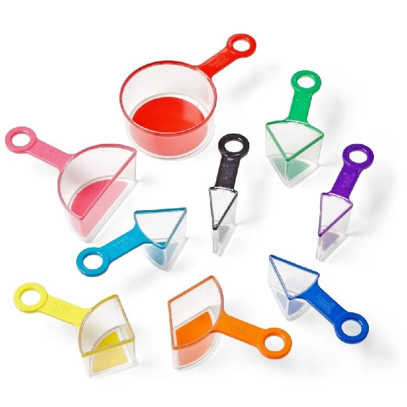 Learning Resources Odmerky veľká sada, 9 ks