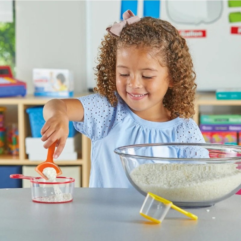 Learning Resources Odmerky veľká sada, 9 ks