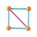 Learning Resources Stavebnica geometrické tvary, 170 ks