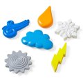Learning Resources Triedenie a počítanie počasie, 72 ks