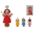Logopedická triediaca sada Kráľovná a víly, 4 ks