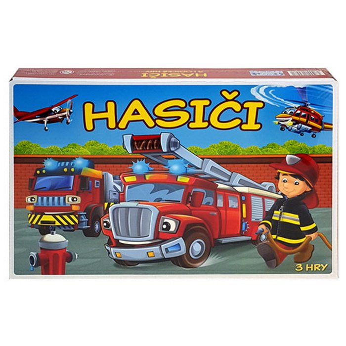 Hydrodata logická hra Hasiči 3v1