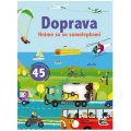 Hráme sa so samolepkami Doprava, 45 ks