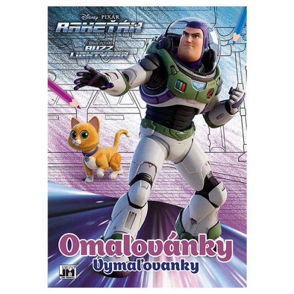 Vymaľovanka Rakeťák Buzz Lightyear, 16 strán