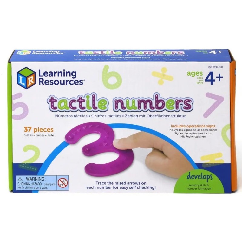 Learning Resources Hmatové čísla, 37 ks