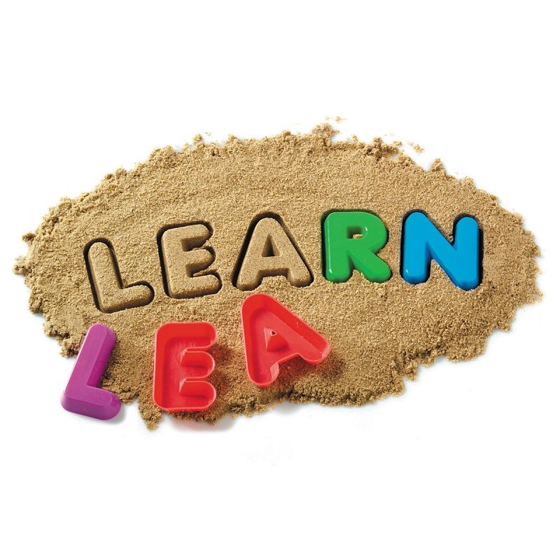 Learning Resources Pieskové formičky Veľká abeceda, 26 ks