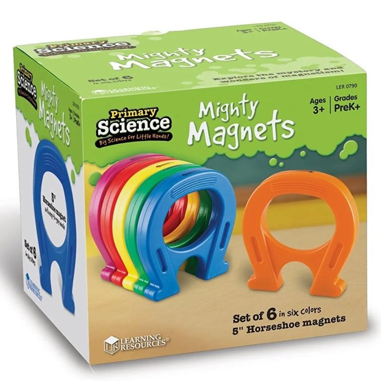 Learning Resources Silné školské magnety, 6 ks