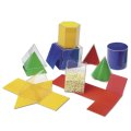 Learning Resources Skladacie geometrické tvary, 16 ks