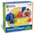 Learning Resources Skladacie geometrické tvary, 16 ks