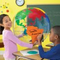 Learning Resources Veľký popisovací nafukovací glóbus, 68 cm