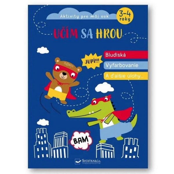 Učím sa hrou - Bludiská, vyfarbovanie ..., 48 strán