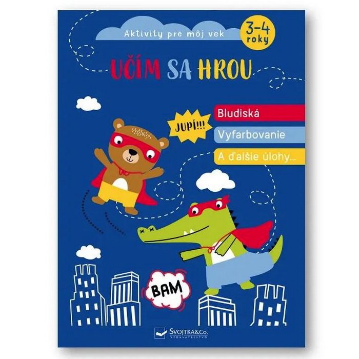 Učím sa hrou - Bludiská, vyfarbovanie ..., 48 strán