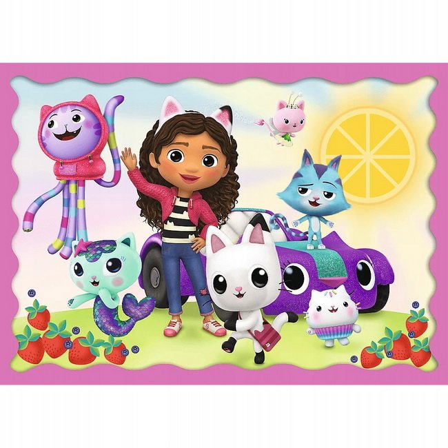 Trefl Puzzle 4v1 Gabby's Dollhouse