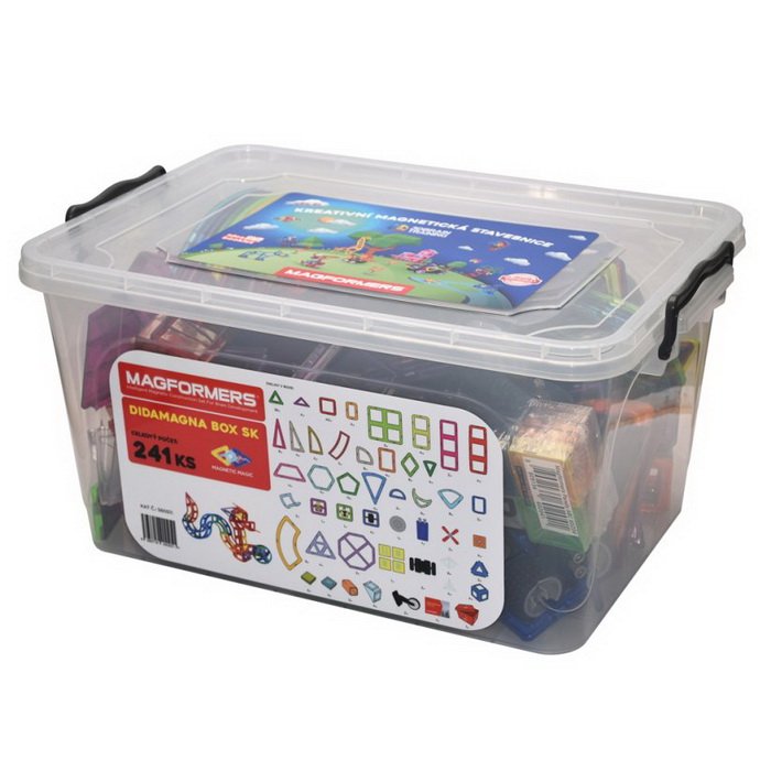 Magformers Didamagna box, 241 ks