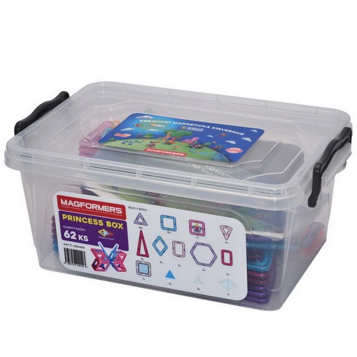Magformers Princess Box, 62 ks