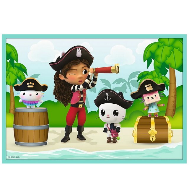 Trefl Puzzle 10v1 MEGA PACK Gabby's Dollhouse