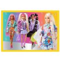 Trefl Puzzle 4v1 Šťastný svet Barbie