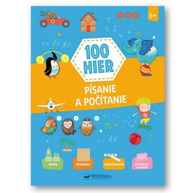 100 hier Písanie a počítanie