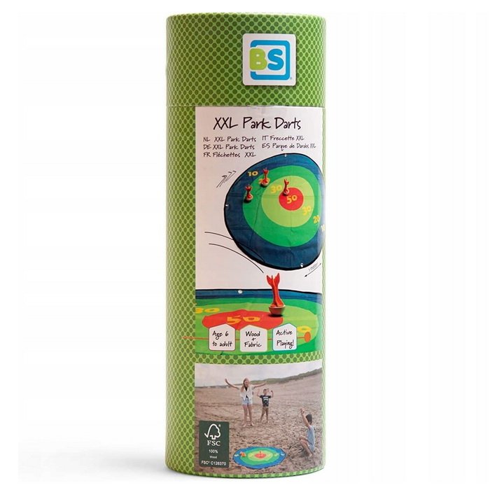BS Toys Farebný terč s XXL šípkami