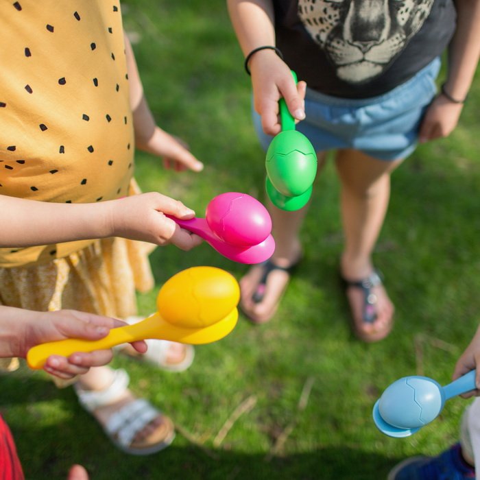 BS Toys Vajíčková štafeta, balančná hra