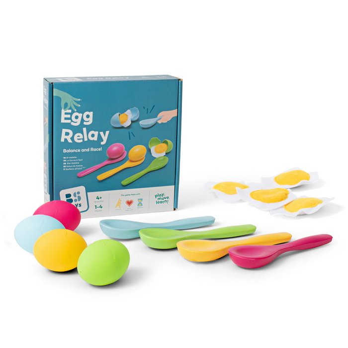 BS Toys Vajíčková štafeta, balančná hra