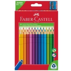 Faber Castell Pastelky Jumbo triangular, 30 ks