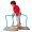 Gonge Mini Parkour® Zostava s mostíkom, 5 ks