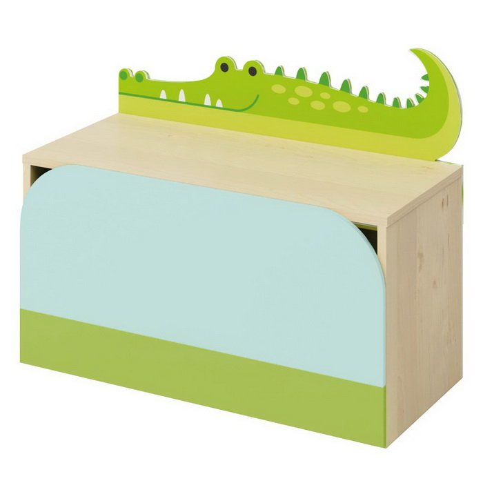 JUNGLE Skrinka Krokodíl, 43 cm