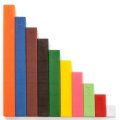Miniland Matematické aktivity s tyčinkami, 250 ks