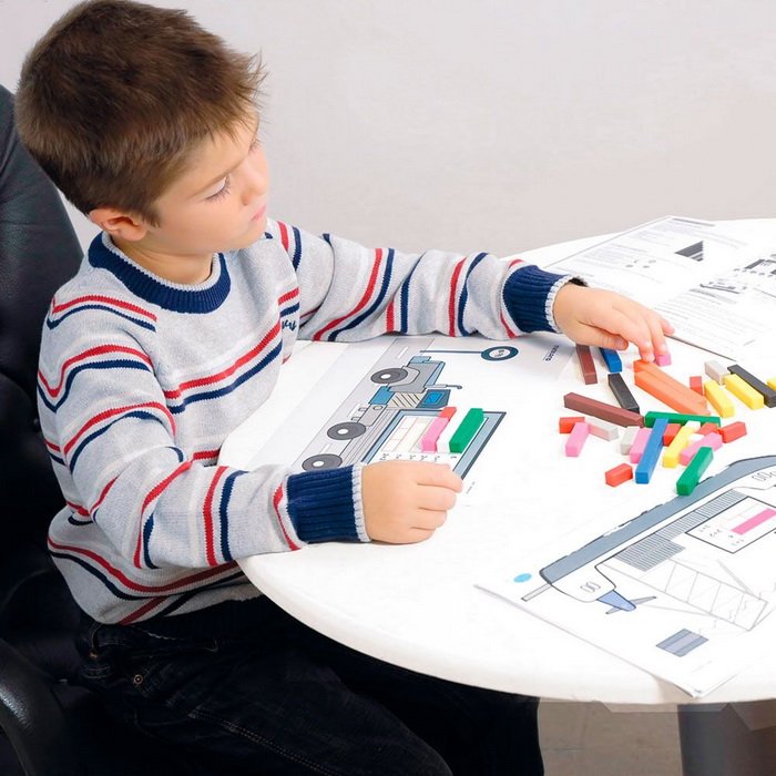 Miniland Matematické aktivity s tyčinkami, 250 ks