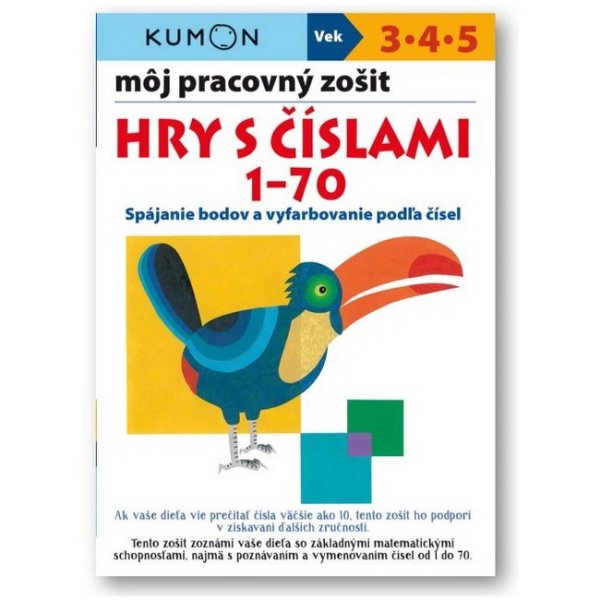 Môj pracovný zošit Hry s číslami 1-70