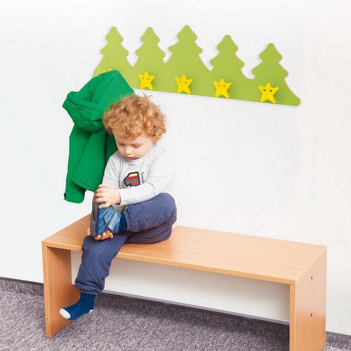 Nástenný vešiak Les, 92 cm