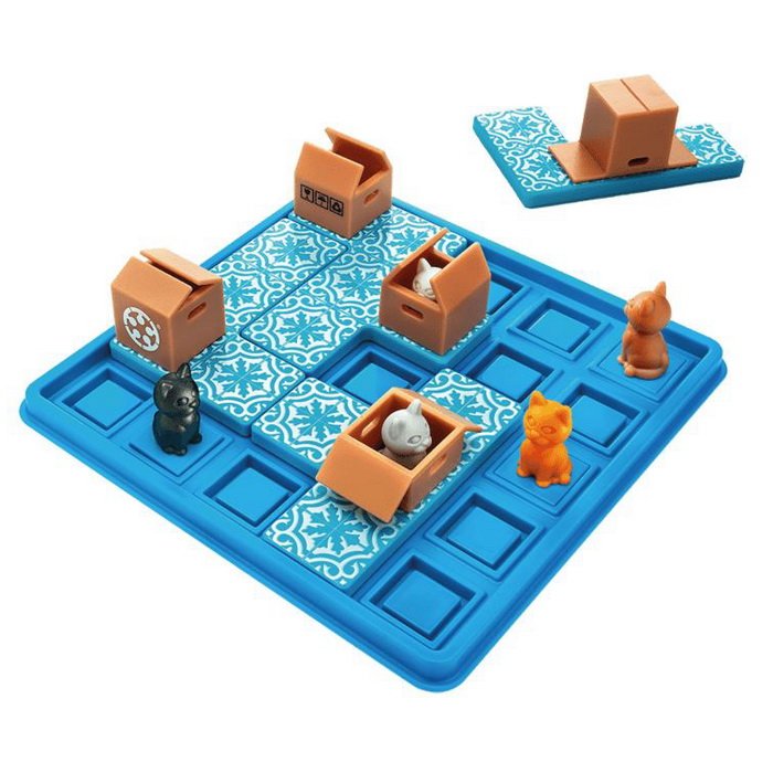 Smart Games Mačiatka a krabice, 60 rébusov