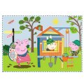Trefl Puzzle 4v1 Peppa Pig Spomienka na prázdniny