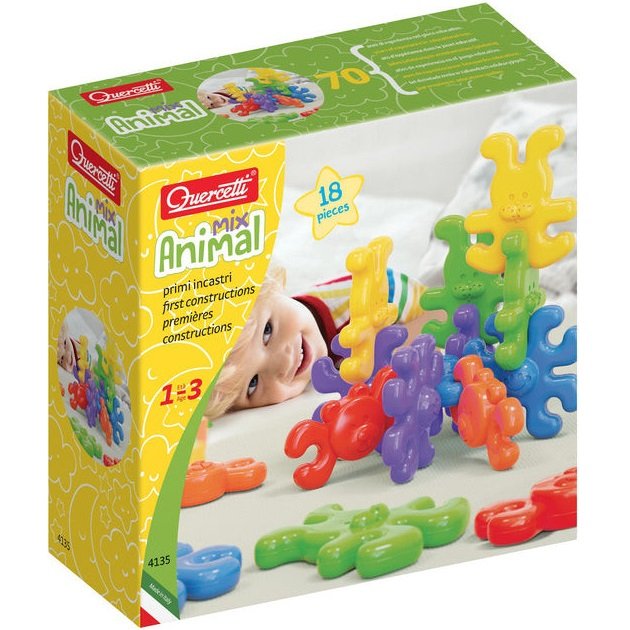 Quercetti Animal Links, 18 ks