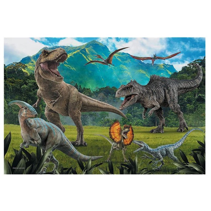 Trefl Puzzle Jurský svet, 100 dielikov