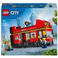 Lego City 60407 Červený dvojposchodový autobus, 384 ks