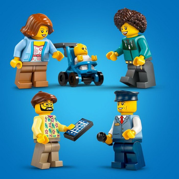 Lego City 60407 Červený dvojposchodový autobus, 384 ks