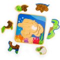 Bigjigs Viacvrstvové puzzle životný cyklus korytnačky