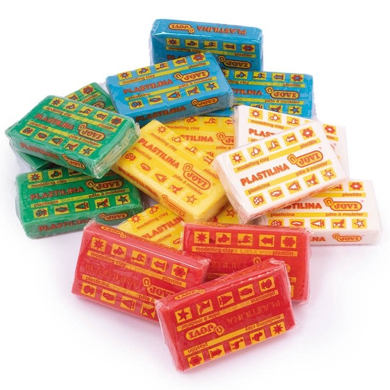 Školská sada Jovi Plastelína 30 x 50g, 5 farieb