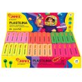 Školská sada Jovi Plastelína neónová 30 x 50g, 6 farieb