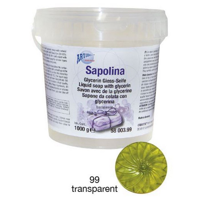 Creartec Sapolina-transparentné mydlo, 1000 g