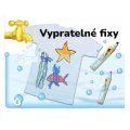 Creatoys Fixky na textil vyprateľné, 6x7 ml