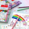 Faber Castell Pastelky Unicorn 18+6 pastelové