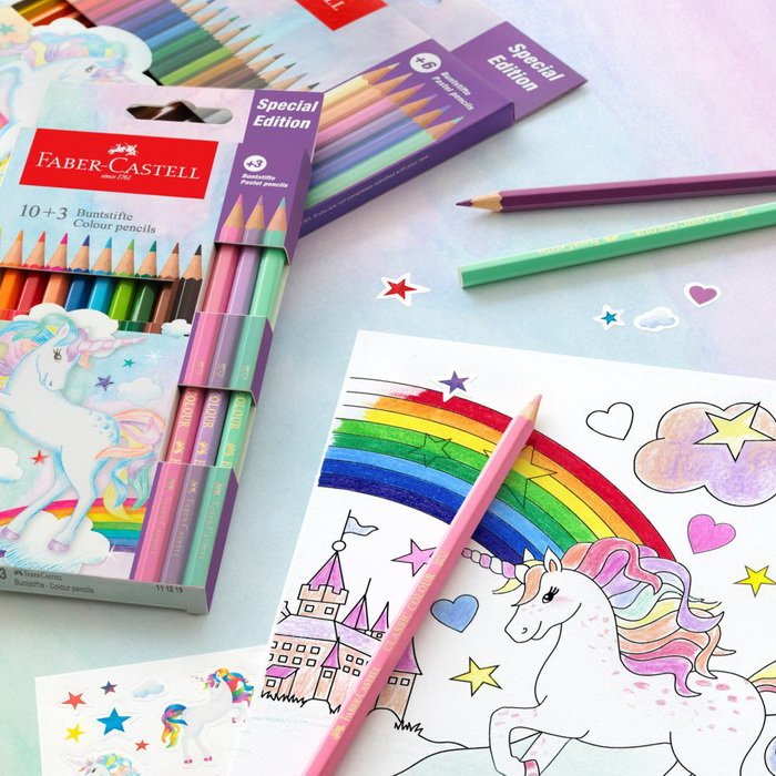 Faber Castell Pastelky Unicorn 18+6 pastelové