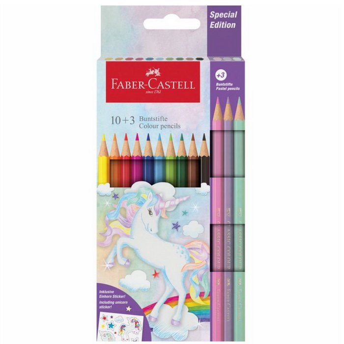 Faber Castell Pastelky Unicorn 10+3 pastelové